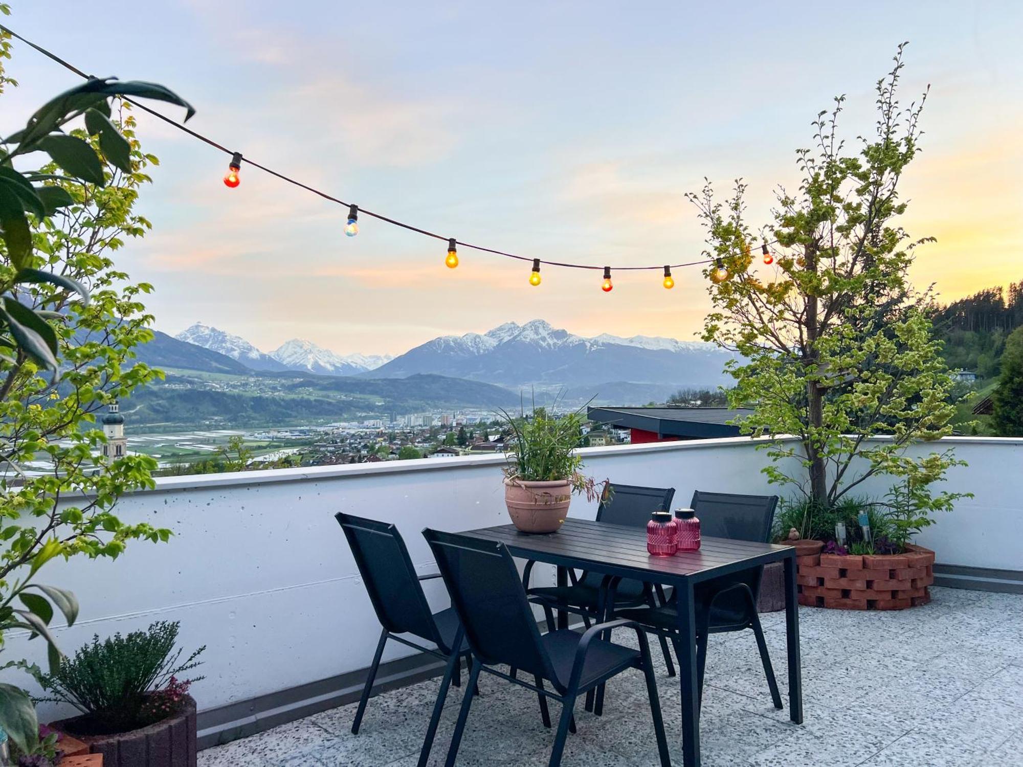 Sunny Mountain Loft - Terrace & Garden Leilighet Thaur Eksteriør bilde